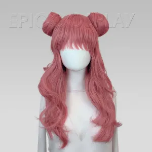 LUNA - Princess Dark Pink Mix Wig Set
