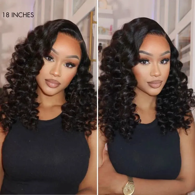 Luvme All-Day Comfort™ Wig Bouncy Wand Curly 7x6 Closure HD Glueless Wig Pre-Cut Lace