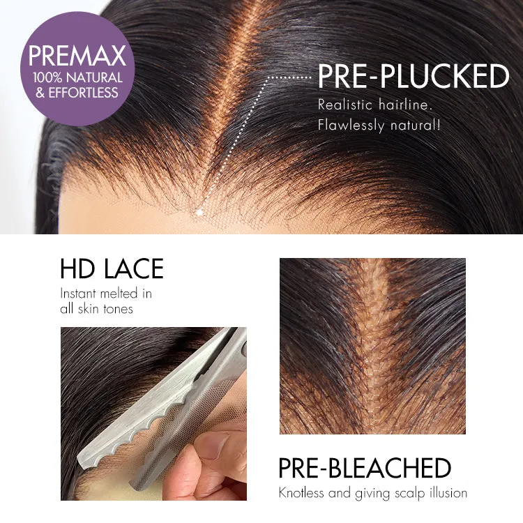 Luvme All-Day Comfort™ Wig Bouncy Wand Curly 7x6 Closure HD Glueless Wig Pre-Cut Lace