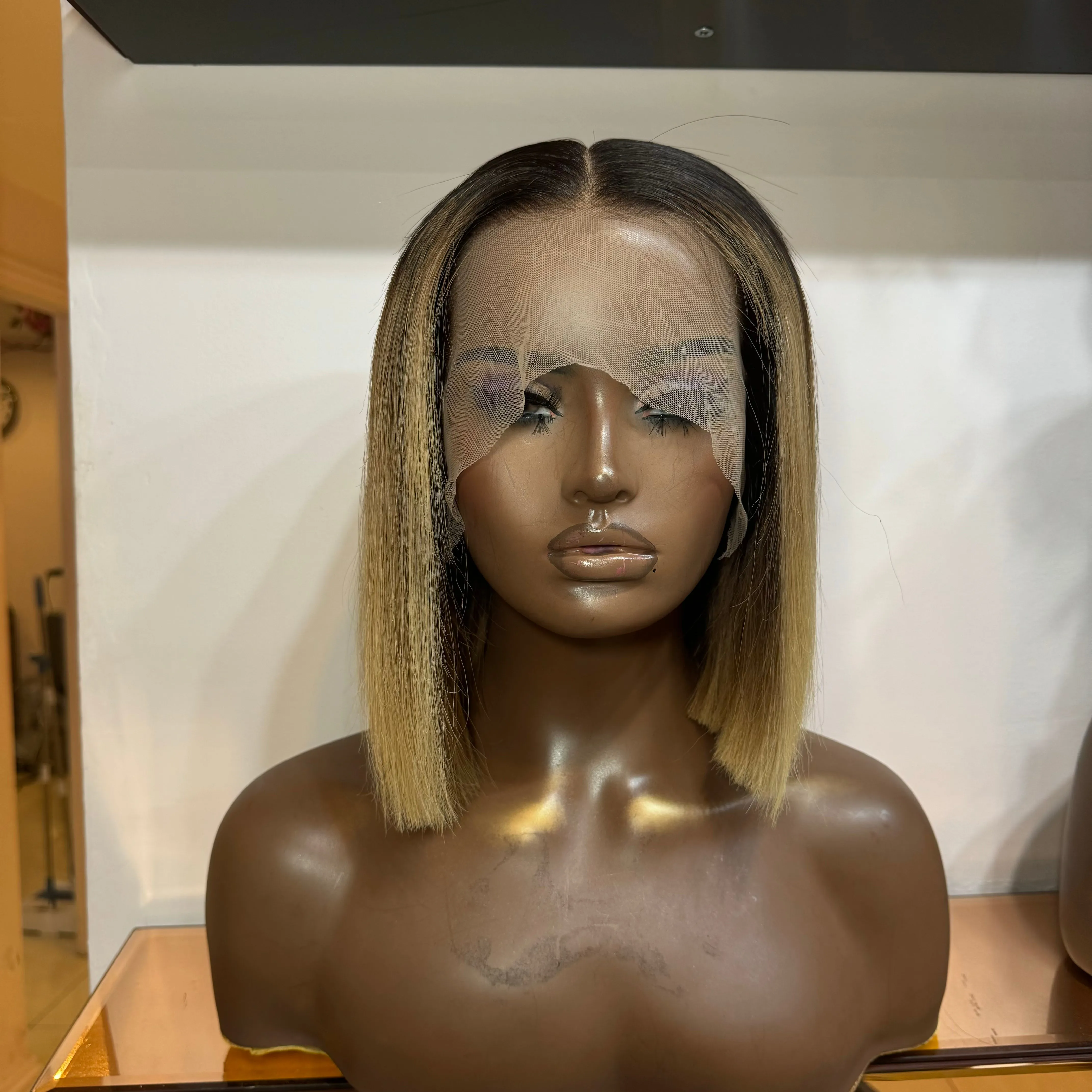 Luxury Custom Colour - 10" inch Frontal Lace Wig - HD Lace 131