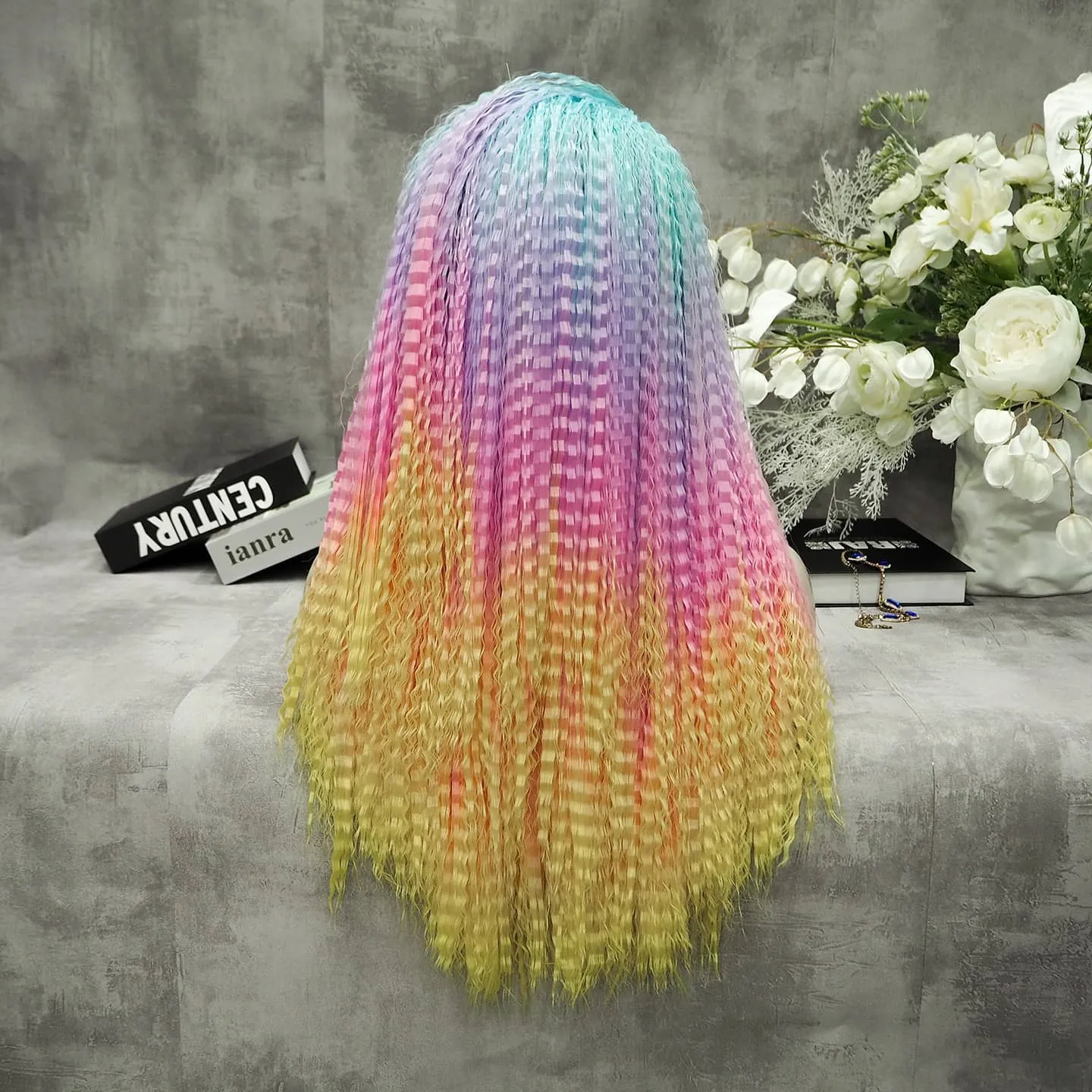New Hairartistry -Colorful Synthetic Lace Front Wig Special Wig