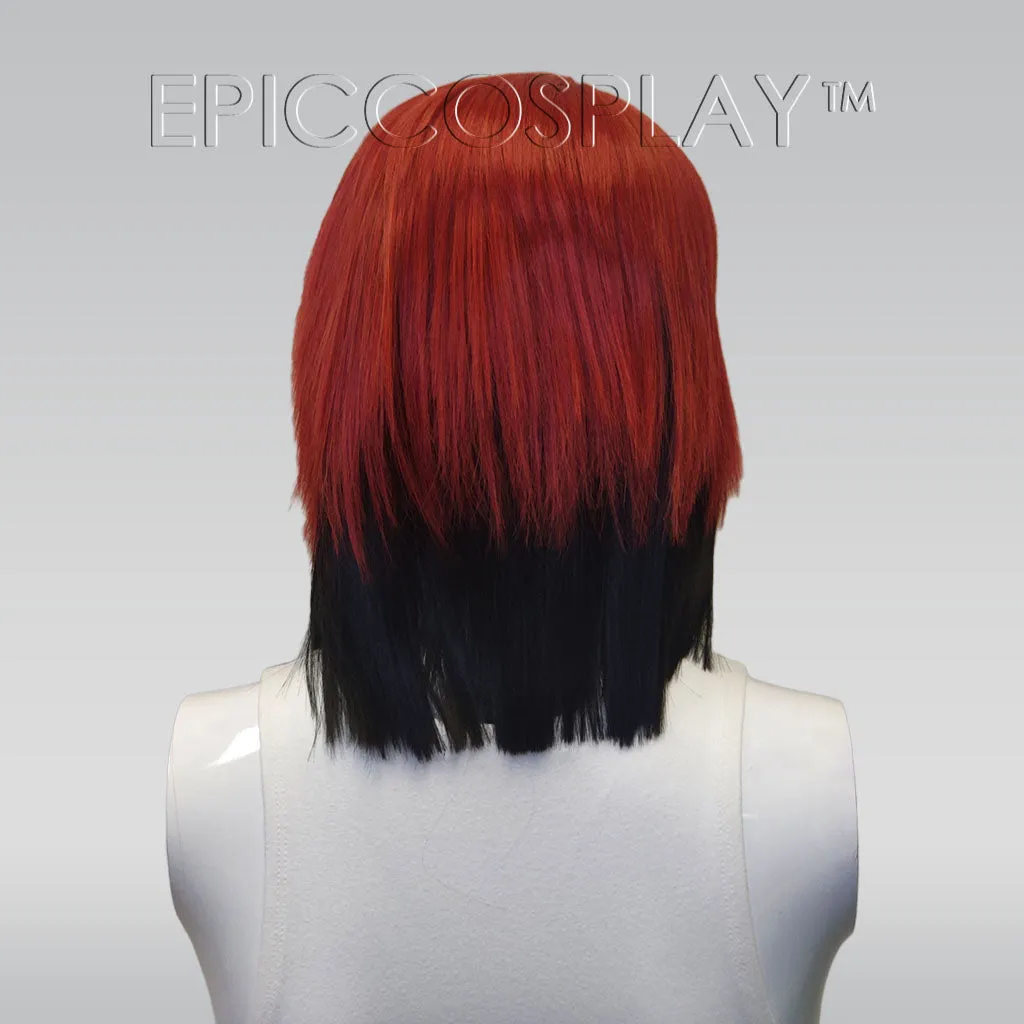 Pontus - Red and Black Wig