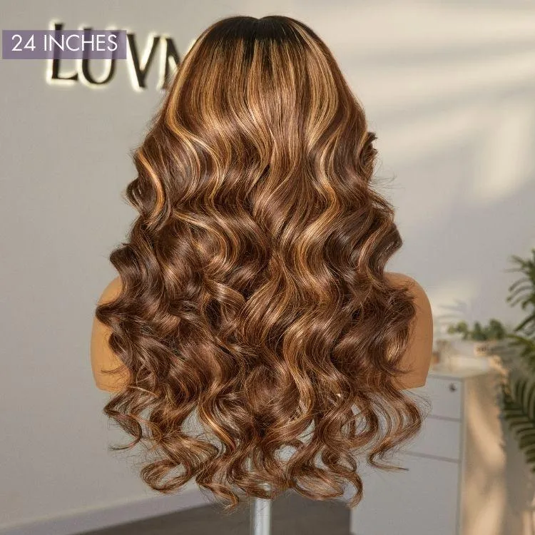 PreMax 2.0 Wigs - Nature Max Blonde Highlight Loose Body Wave Ear-to-ear Glueless 13x6 Frontal HD Lace Wig Pre-Cut Lace