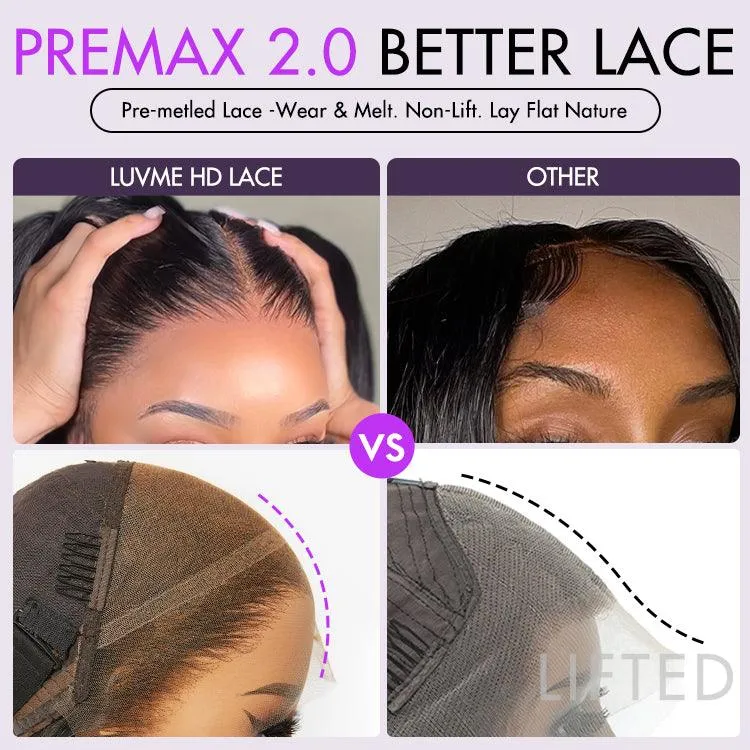 PreMax 2.0 Wigs | Nature Max Highlights Color Deep Wave Ear-to-ear Glueless 13x6 Frontal HD Lace Knotless Wig