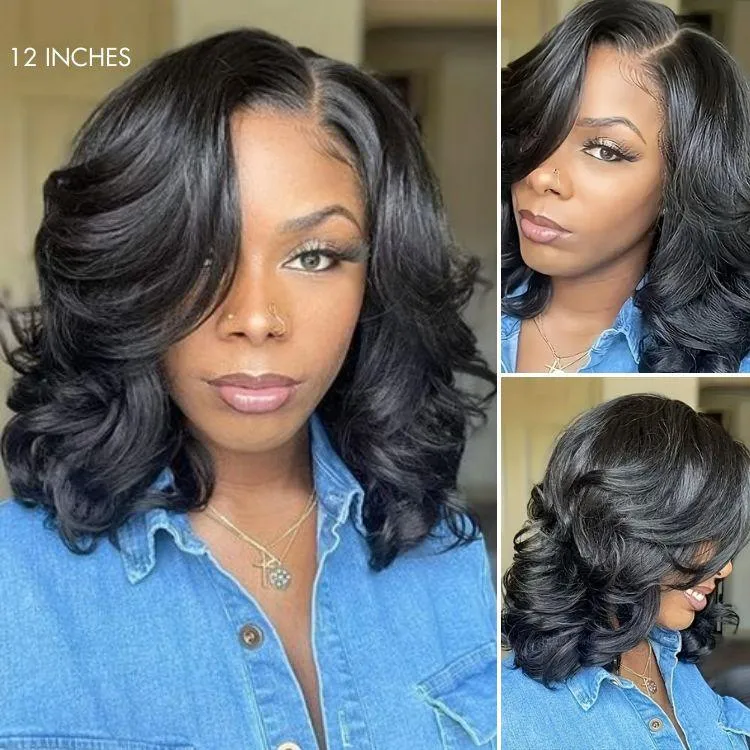 PreMax Wigs - Luvme Hair Body Wave / Straight Glueless 13x4 Frontal Lace Long Wig Pre-Cut Lace