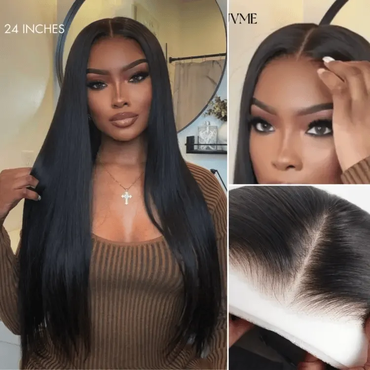 PreMax Wigs - Luvme Hair Body Wave / Straight Glueless 13x4 Frontal Lace Long Wig Pre-Cut Lace