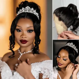 PreMax Wigs | Luxury HD Full Lace Flexi-Fit Invisi Drawstring Cap Loose Body Wave Human Hair Wig