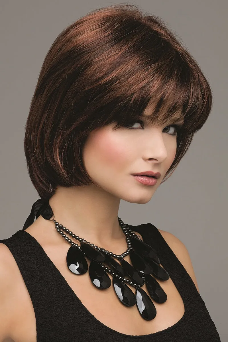 Sale - Envy Wigs - Haley - Color: Chocolate Cherry
