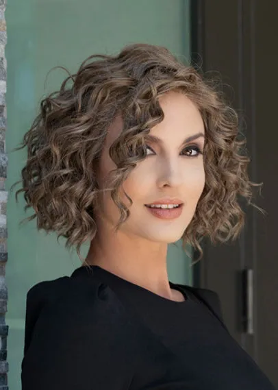 Sale - Envy Wigs - Jordan - Human Hair Blend - Color: Frosted