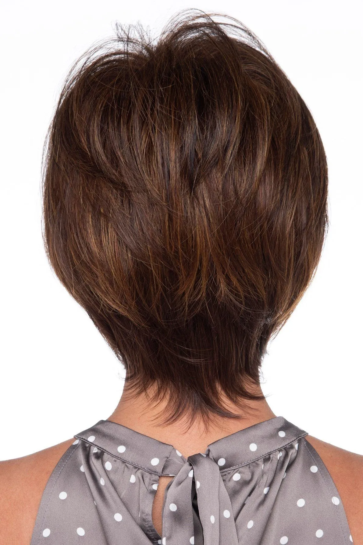 Sale - Envy Wigs - Whitney - Human Hair Blend - Color: Medium Brown