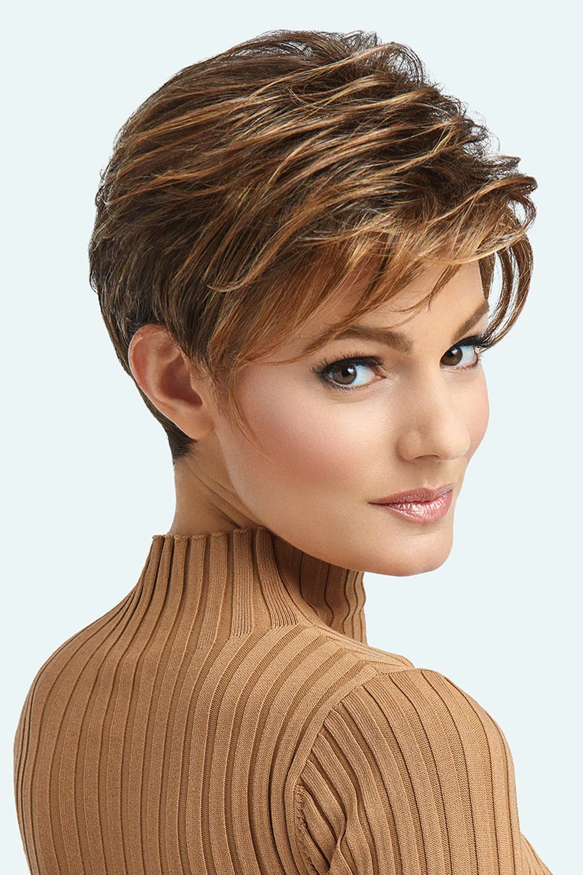Sale - Raquel Welch Wigs - Advanced French - Color: Shaded Honey Ginger (RL14/25SS)
