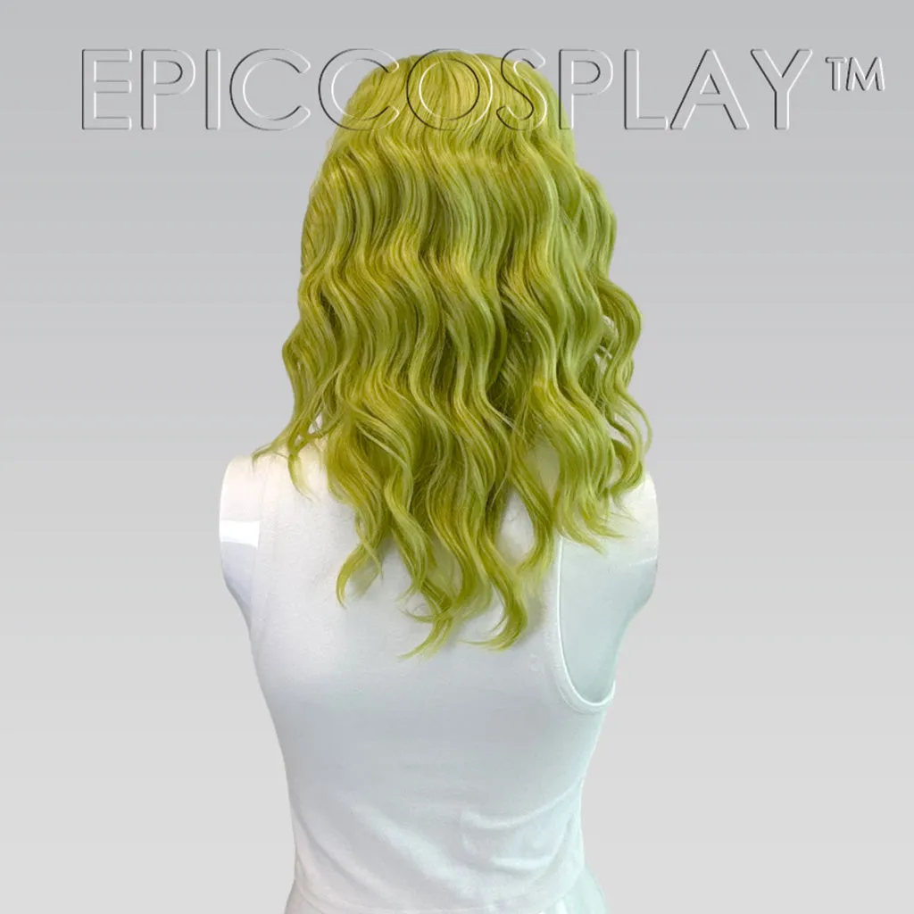 Signature - Apple Green Short Wavy Wig