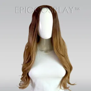 Signature - Brown Long Curly Wig
