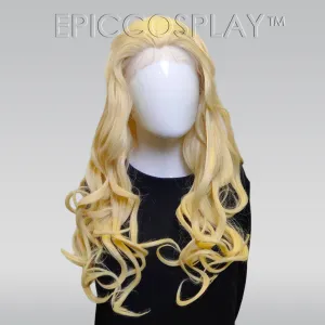 Signature - Curly Blonde Lace Front Wig
