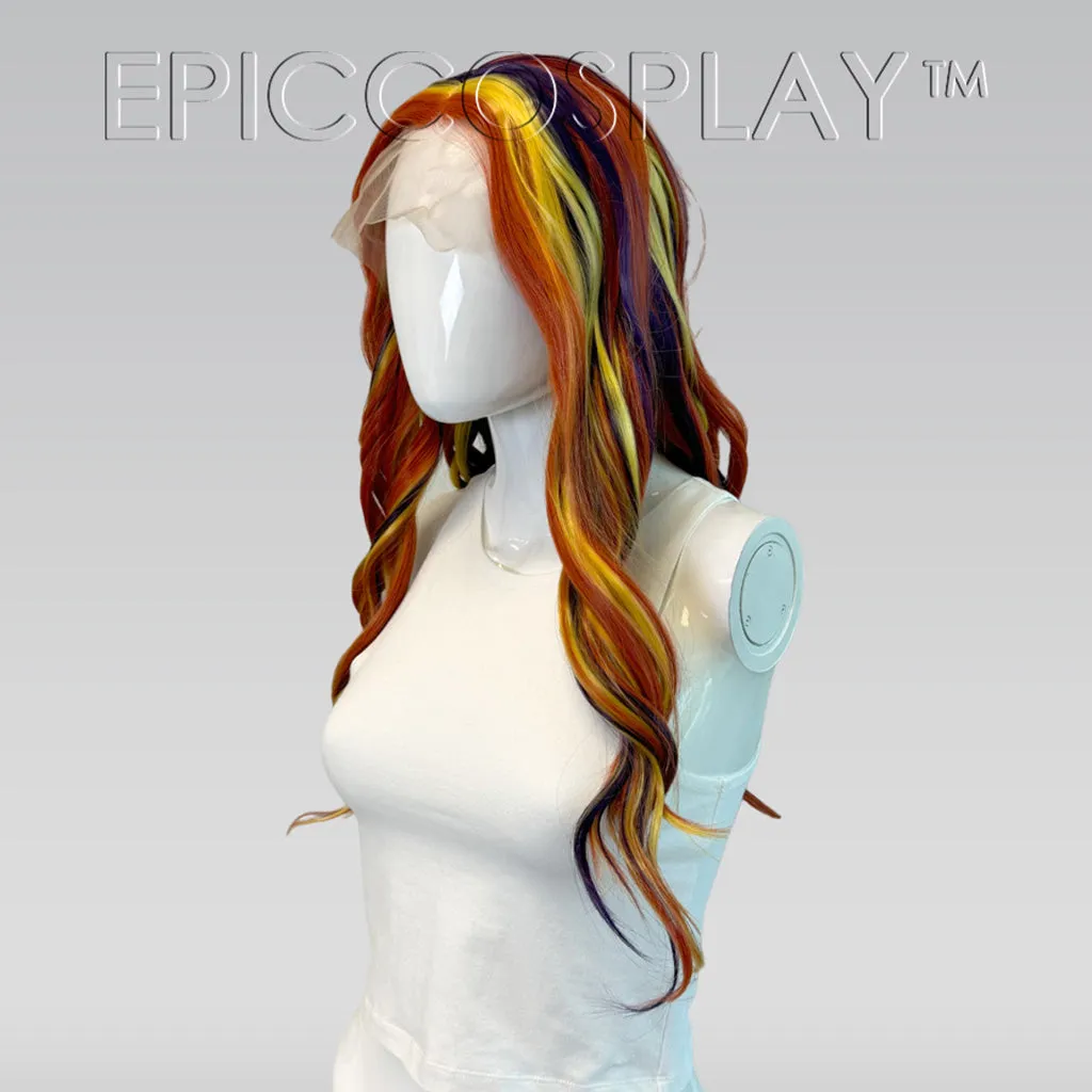 Signature - Phoenix Auburn, Yellow and Black Wig