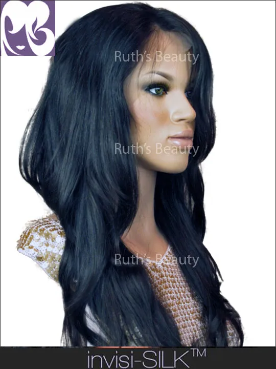SILK TOP LACE WIG: Robin Virgin Malaysian Professional Cut