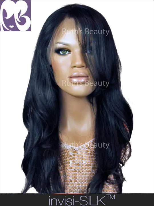 SILK TOP LACE WIG: Robin Virgin Malaysian Professional Cut