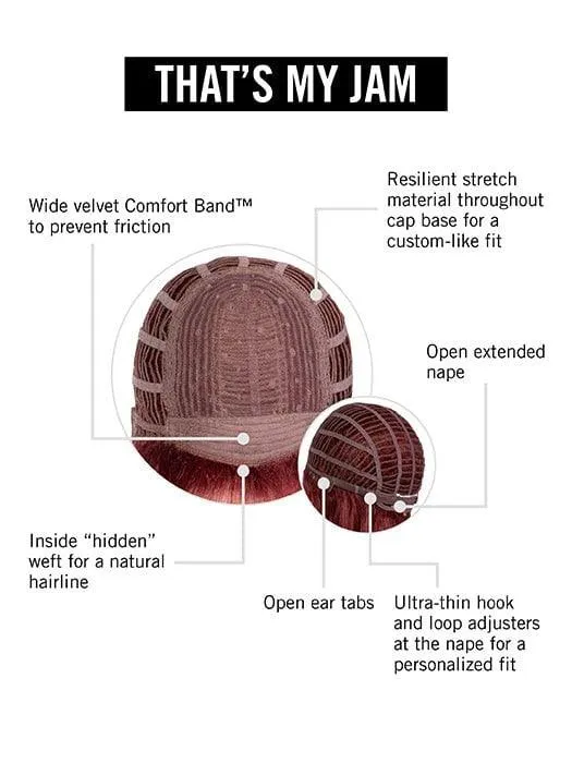 Thats My Jam Wig by Hairdo | Synthetic (Basic Cap)