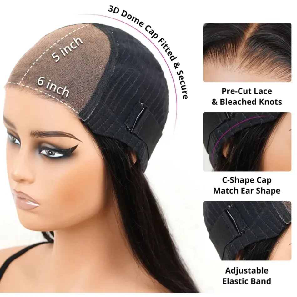 Tuneful Glueless Short Curly Auburn Honey Brown Colored Human Hair Bob Wigs