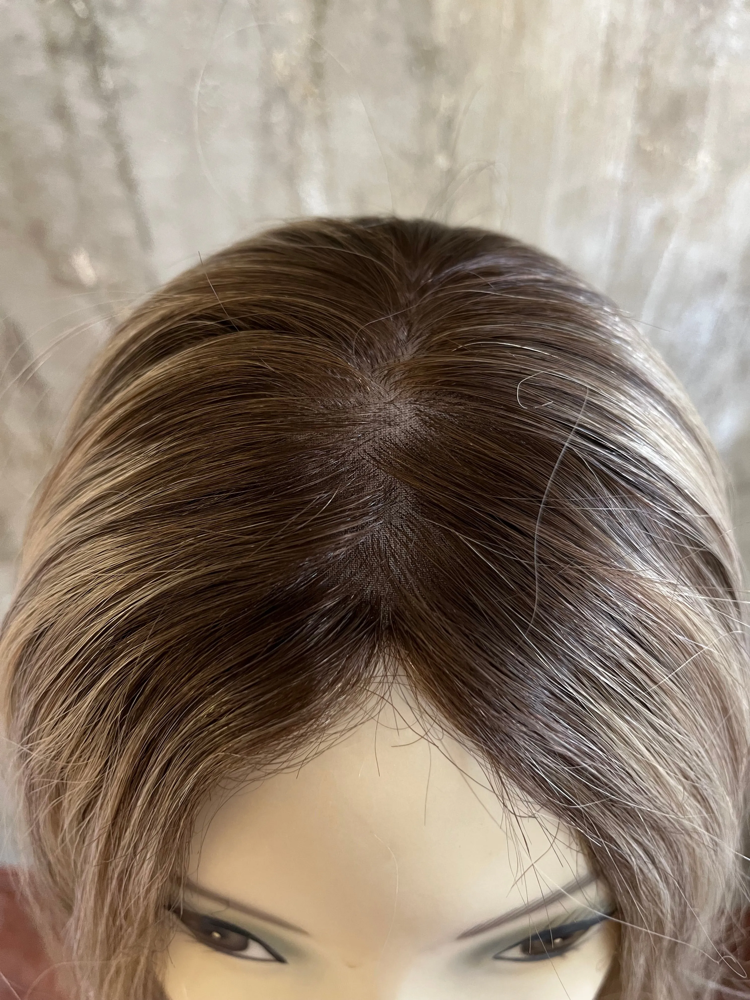 YAFFA WIGS PROCESSED EUROPEAN ROOTED BLONDE LONG SKIN 24"