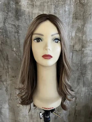 YAFFA WIGS PROCESSED EUROPEAN ROOTED BLONDE LONG SKIN 24"